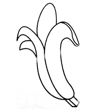 香蕉简笔画大全及画法步骤