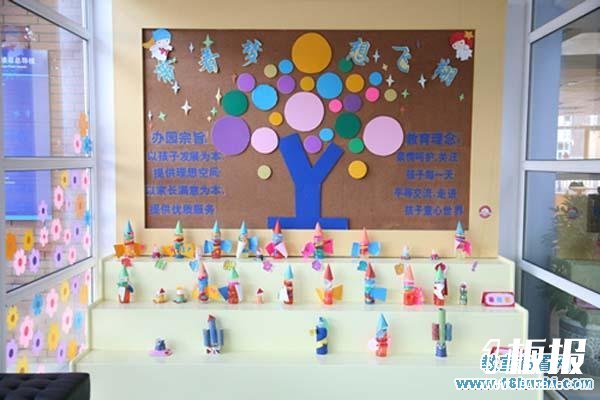 民办幼儿园校园文化墙建设图片