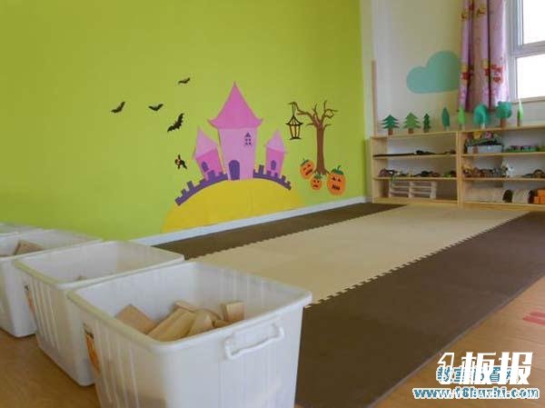 幼儿园小班建构区设计图片