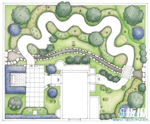 幼儿园校园景观设计平面图