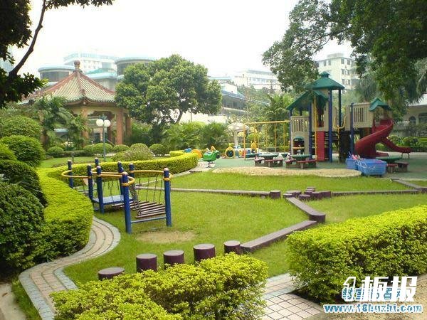 幼儿园中心庭院景观设计案例图片