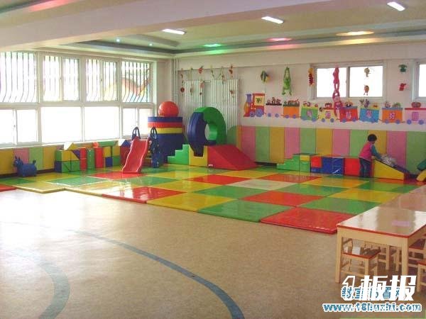 幼儿园活动室墙面装饰图片