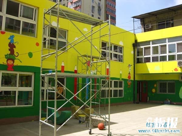 幼儿园外墙装修设计图片