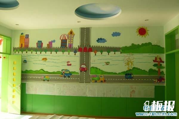 幼儿园门厅墙面装饰