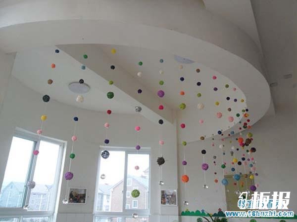 幼儿园教室吊饰设计:美观漂亮