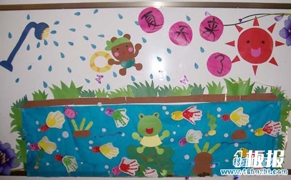 幼儿园夏天教室环境布置
