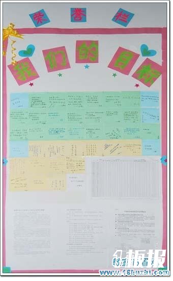 八年级班级荣誉栏设计