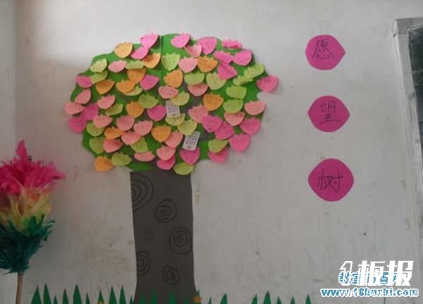 高三备战高考教室布置：愿望树