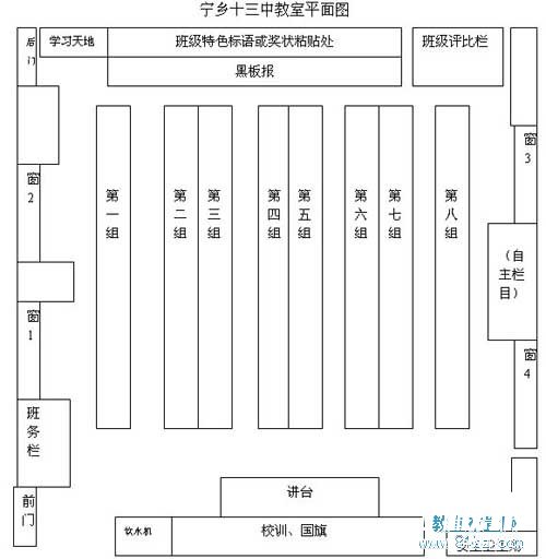 教室平面图