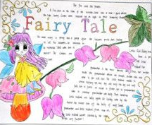 3年级英语手抄报内容-fairy tale