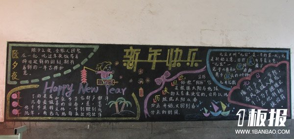 
迎新年黑板报：香港的过年习俗
