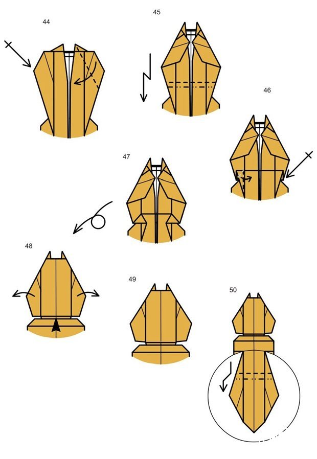 折纸蚂蚁的折纸方法8