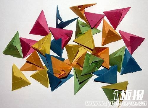 立体折纸星星的折法10