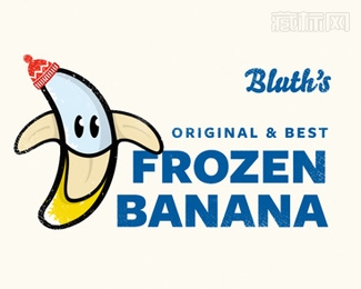 Frozen Banana香蕉标志设计