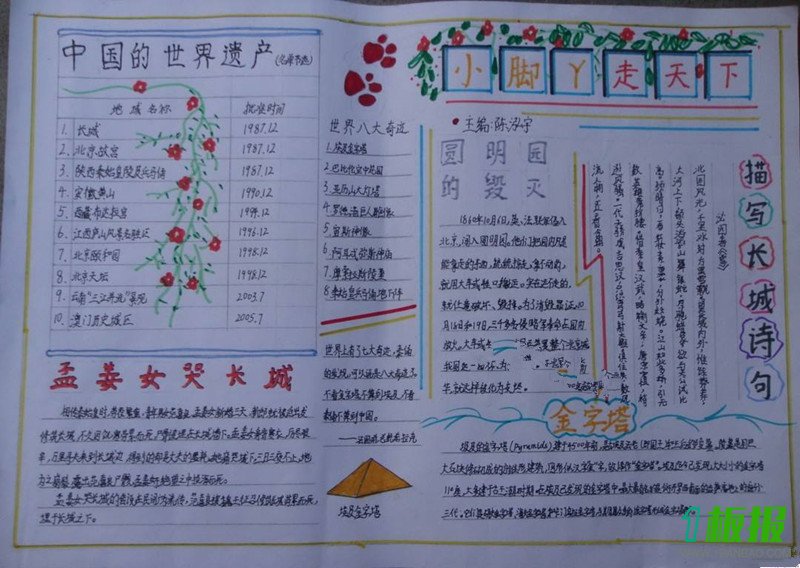 颐和园手抄报图片大全2